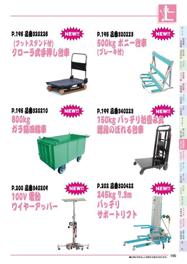 NISSHO_Vol29レンタルカタログ